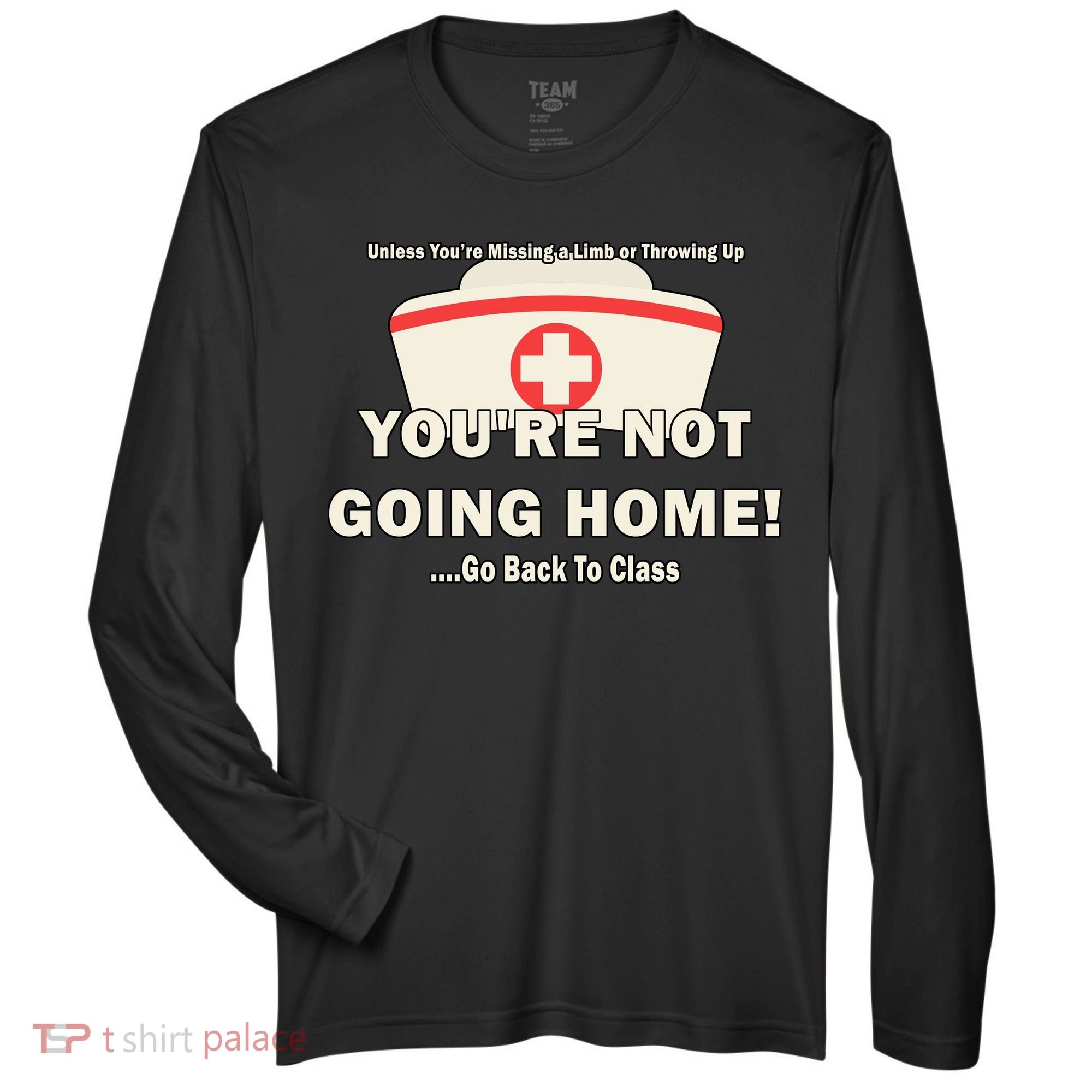 School Nurse Go Back To Class Zone Performance Long-Sleeve T-Shirt
