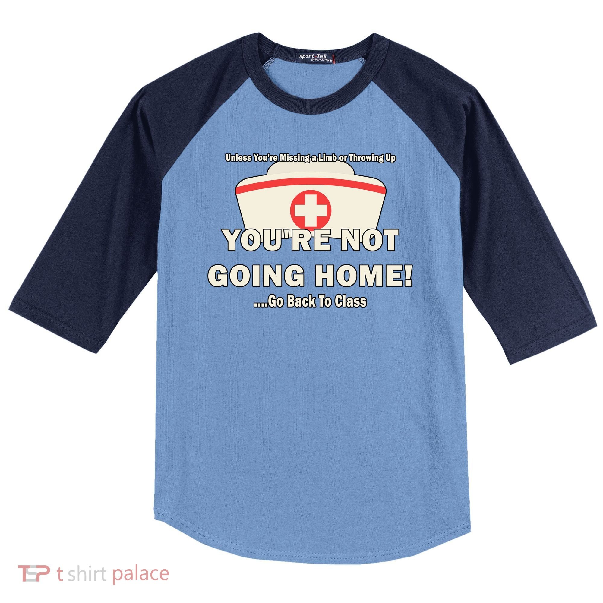 School Nurse Go Back To Class Raglan Baseball Sleeve Shirt