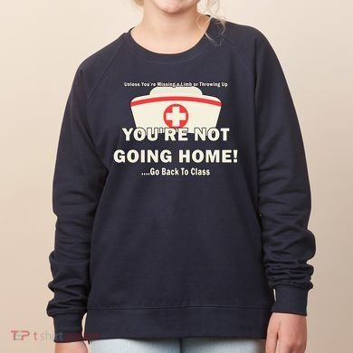 School Nurse Go Back To Class Women's Sweatshirt