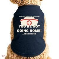School Nurse Go Back To Class Doggie Tank thumb 0