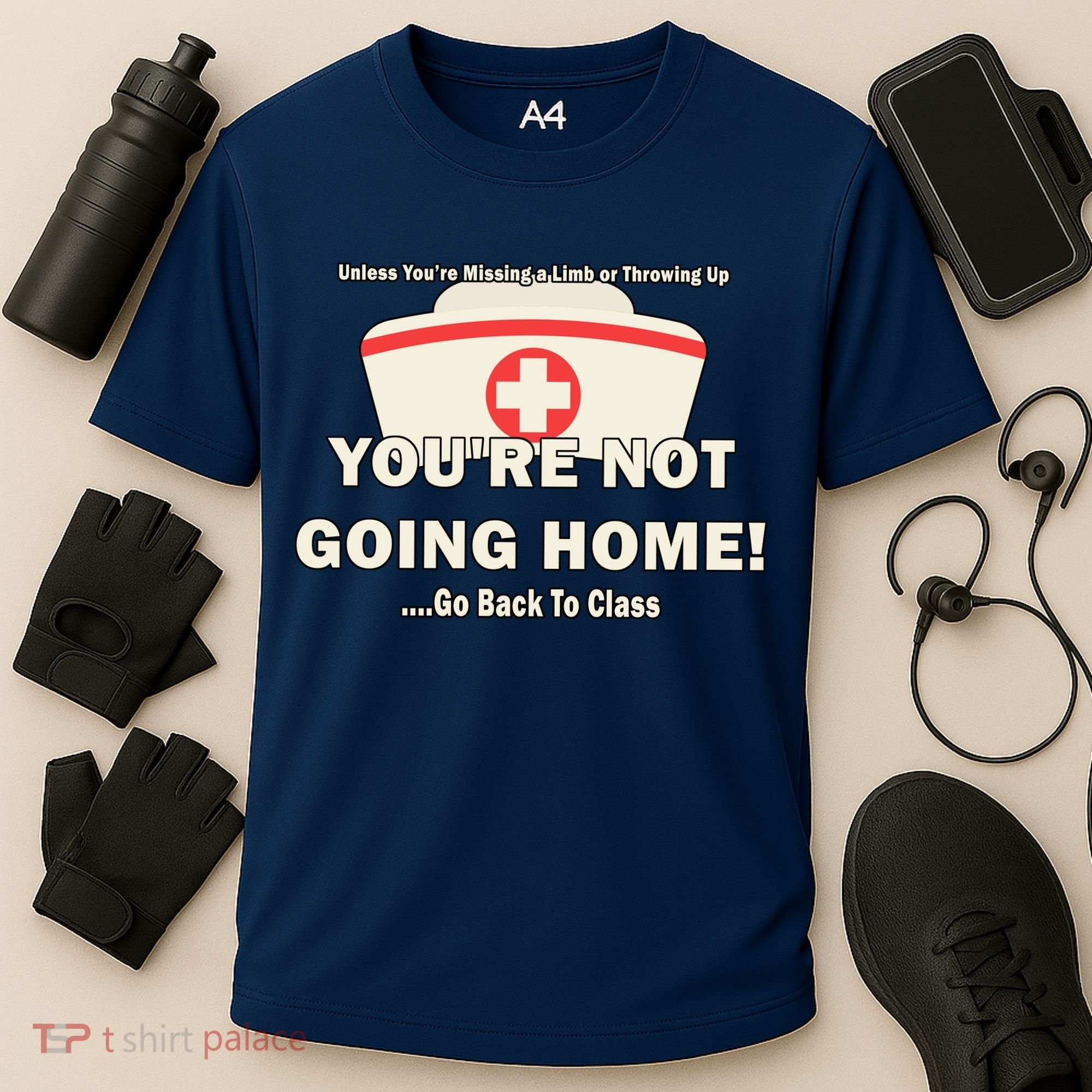 School Nurse Go Back To Class Cooling Performance Crew T-Shirt
