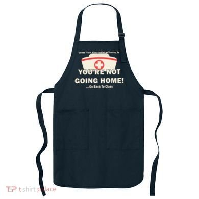 School Nurse Go Back To Class Apron