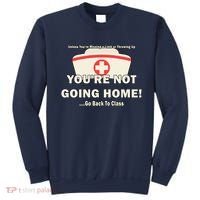School Nurse Go Back To Class Sweatshirt thumb 0