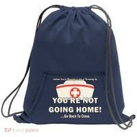 School Nurse Go Back To Class Sweatshirt Cinch Pack Bag thumb 0