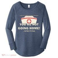 School Nurse Go Back To Class Women's Perfect Tri Tunic Long Sleeve Shirt thumb 0