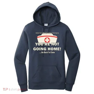 School Nurse Go Back To Class Women's Hoodie