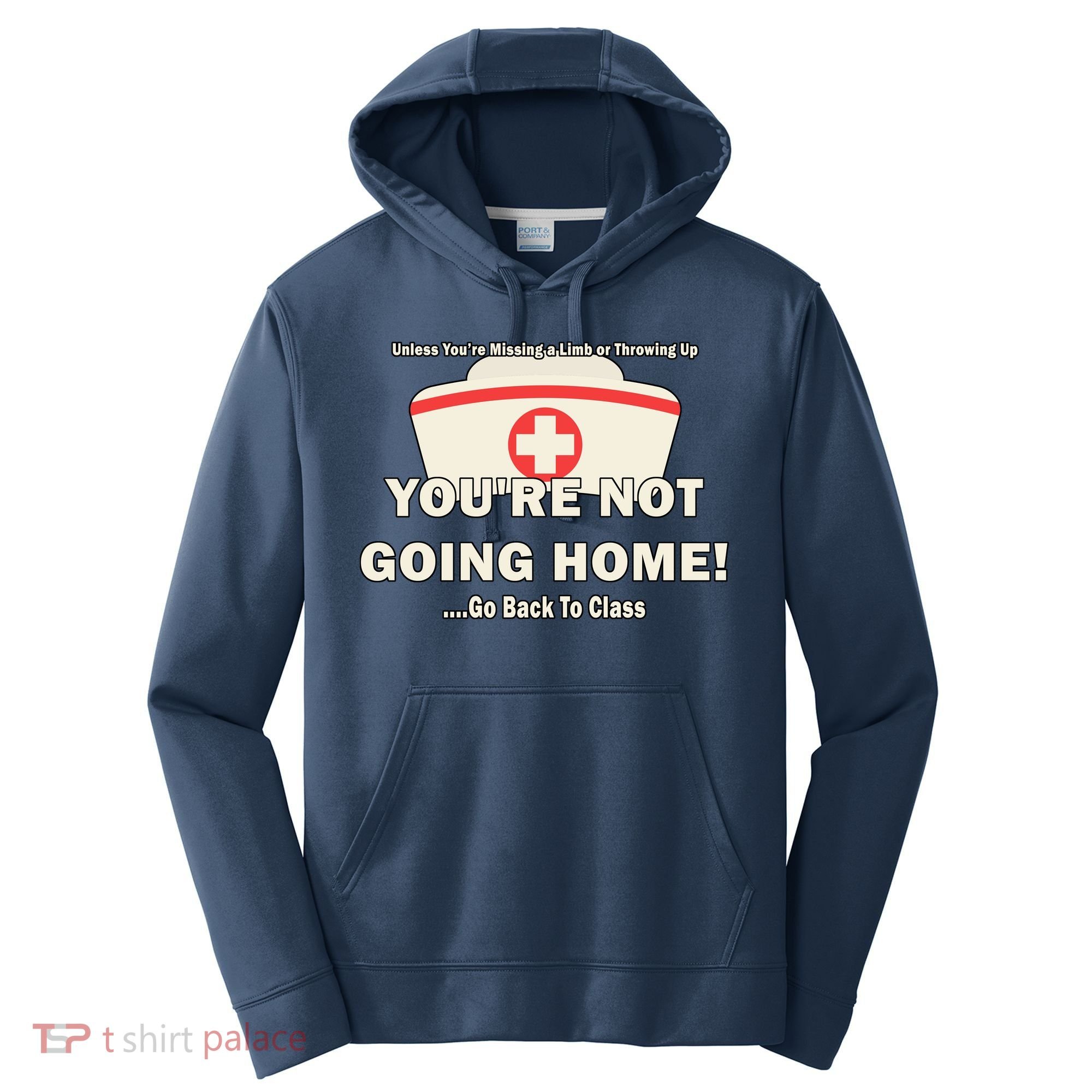 School Nurse Go Back To Class Performance Fleece Hoodie