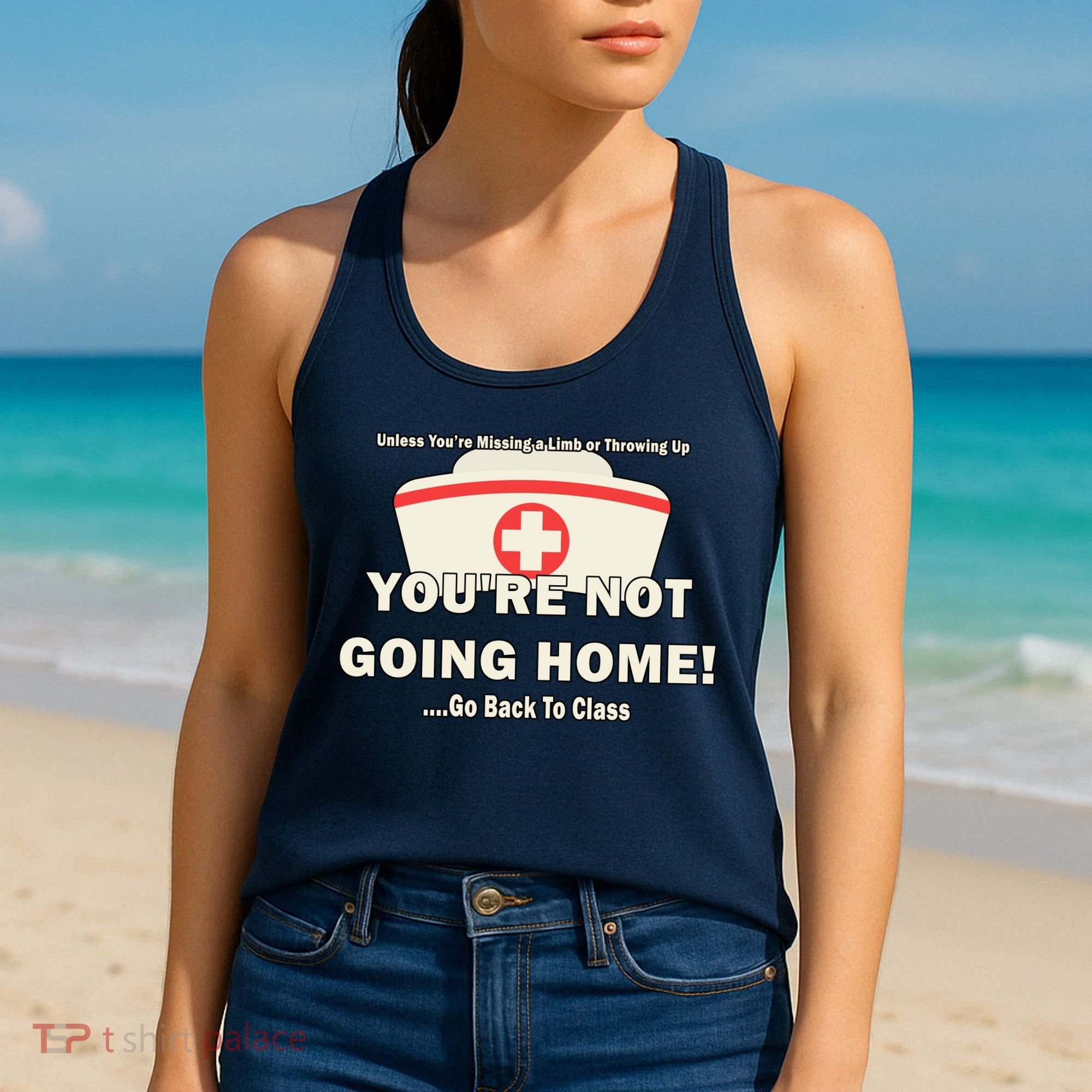School Nurse Go Back To Class Women's Tank Top