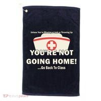 School Nurse Go Back To Class Golf Towel thumb 0