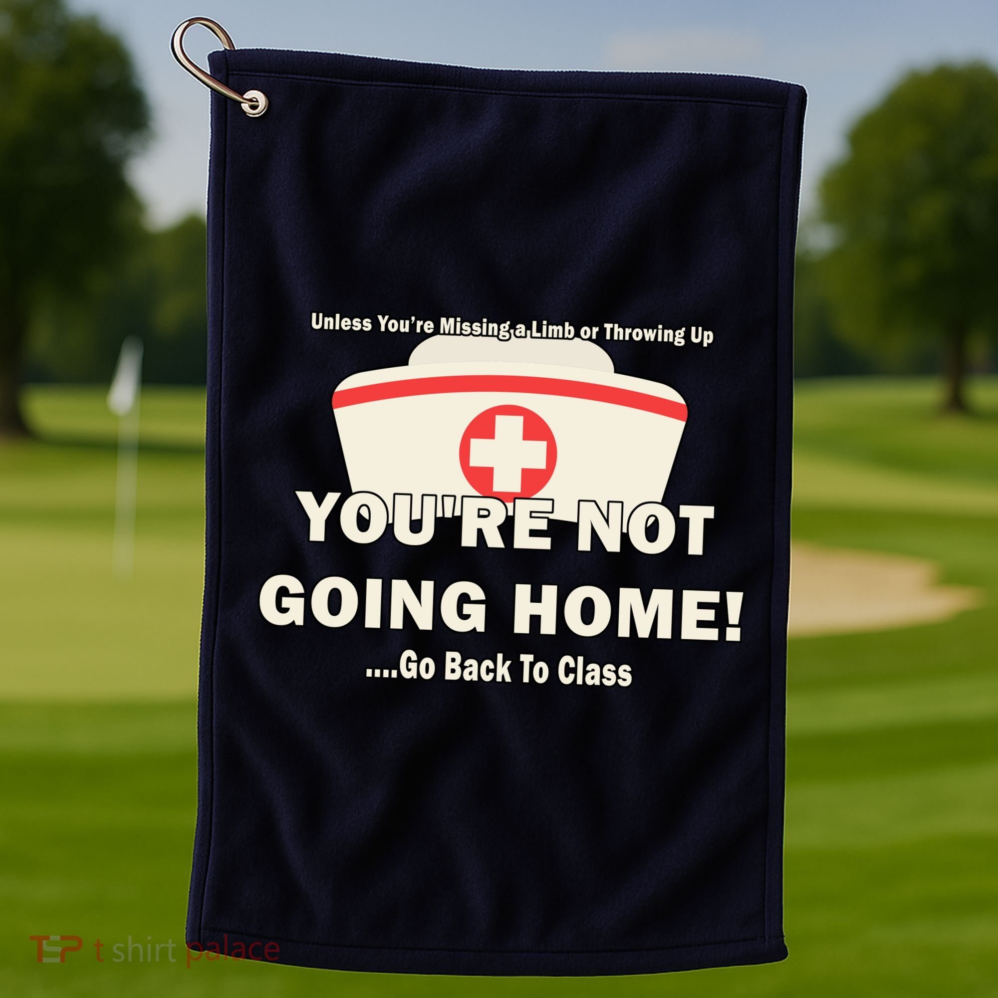 School Nurse Go Back To Class Golf Towel