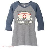 School Nurse Go Back To Class Women's Tri-Blend 3/4-Sleeve Raglan Shirt thumb 0