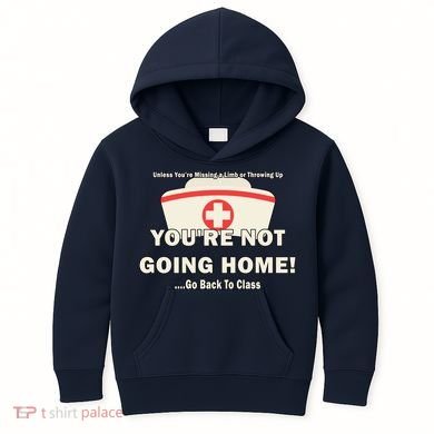 School Nurse Go Back To Class Kids Hoodie