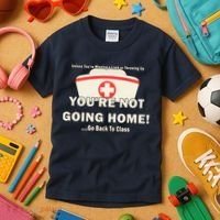 School Nurse Go Back To Class Kids T-Shirt thumb 3