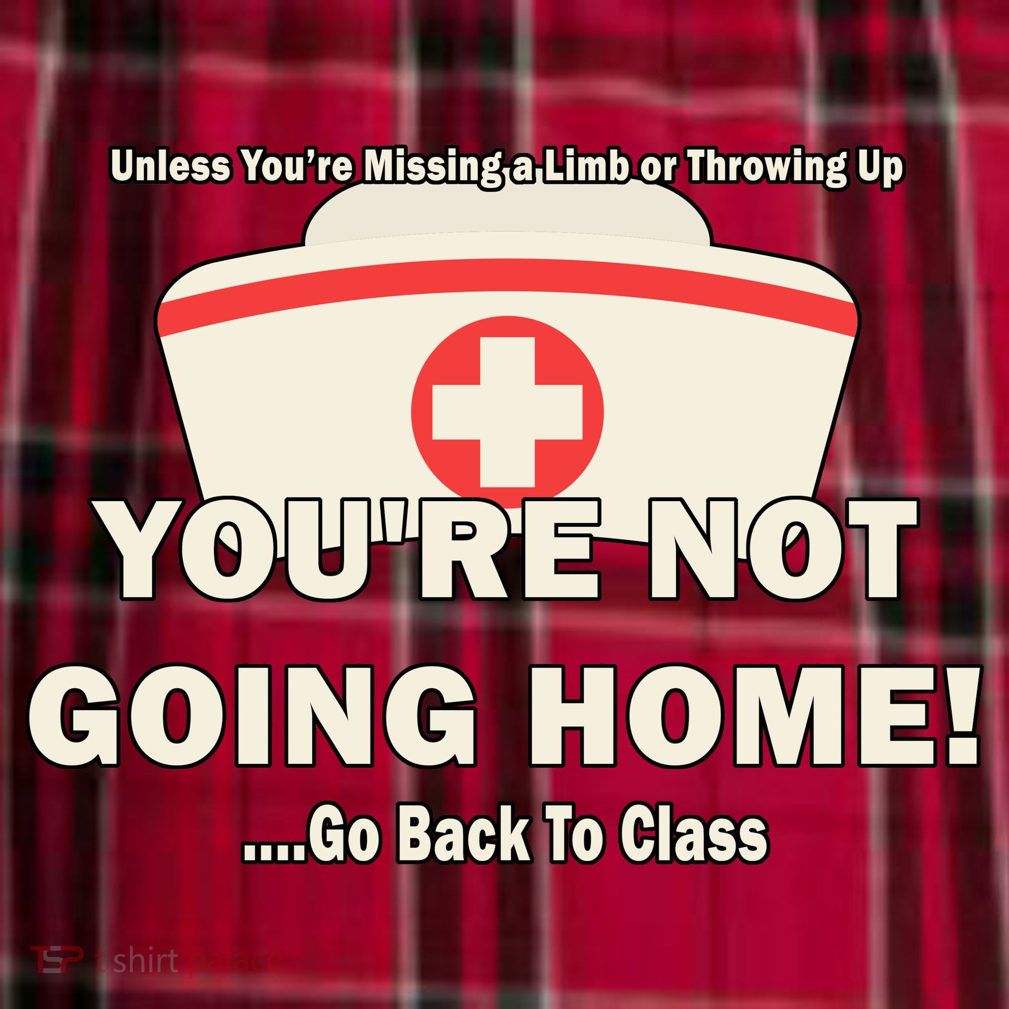 School Nurse Go Back To Class Women's Flannel Plaid Pajama Pants