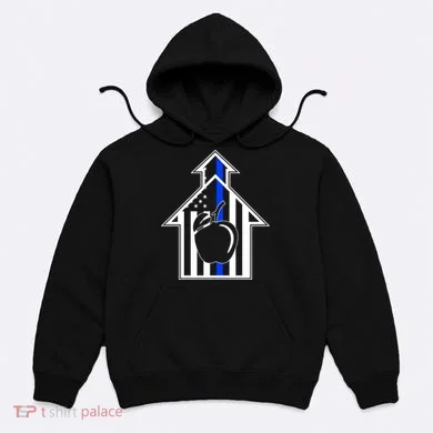 School Police Blue Thin Line Hoodie