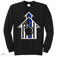 School Police Blue Thin Line Sweatshirt thumb 0