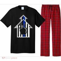 School Police Blue Thin Line Pajama Set thumb 0