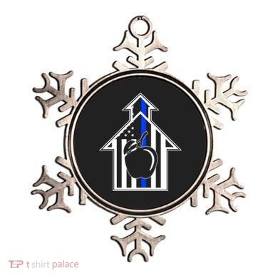 School Police Blue Thin Line Ornament