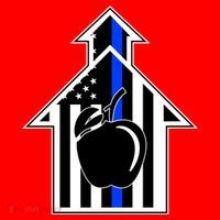 School Police Blue Thin Line Santa Hat thumb 1
