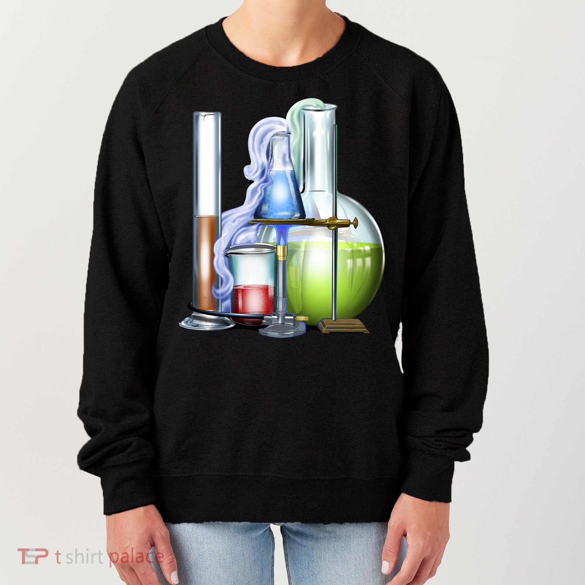 School Science Beakers Women's Sweatshirt