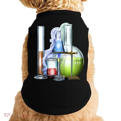 School Science Beakers Doggie Tank