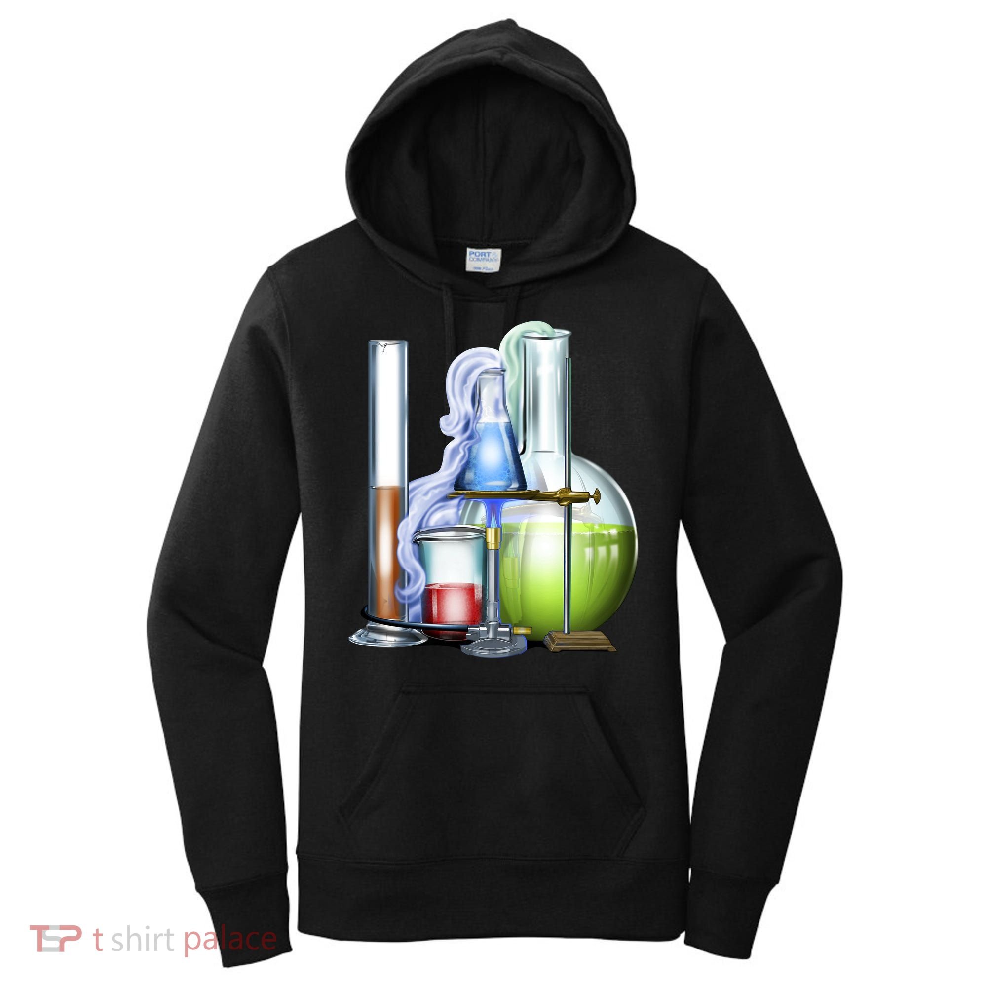 School Science Beakers Women's Hoodie
