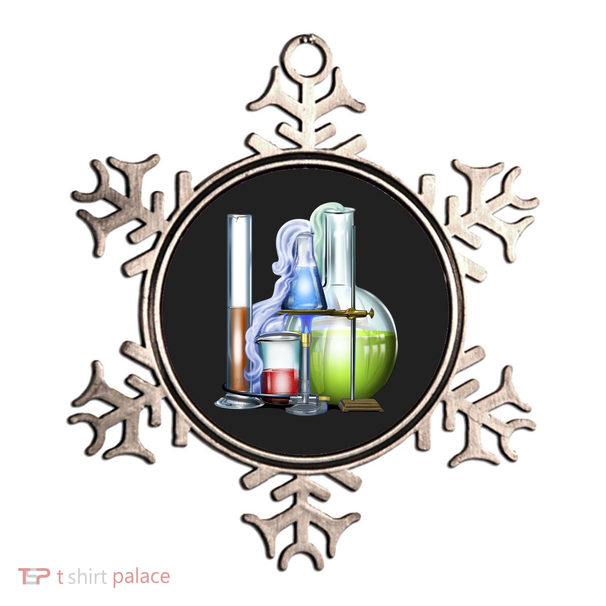 School Science Beakers Ornament