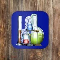 School Science Beakers Coaster thumb 0