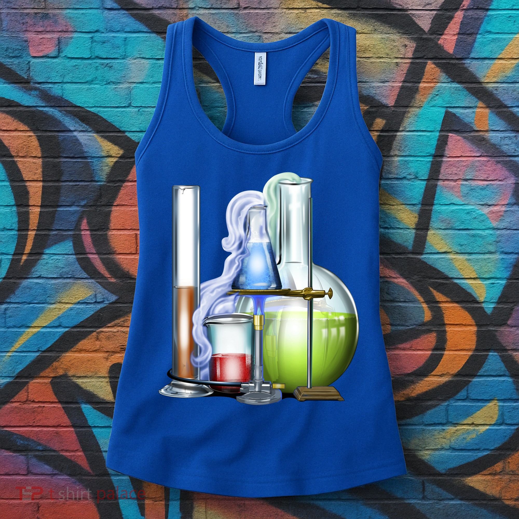 School Science Beakers Women's Tank Top
