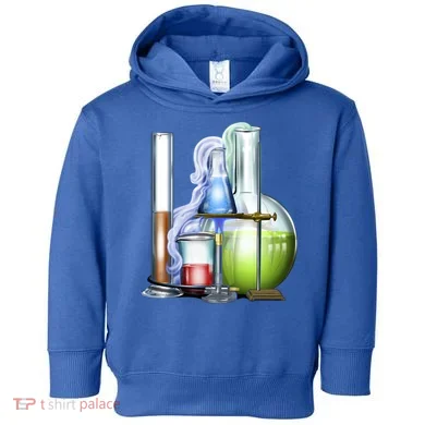 School Science Beakers Toddler Hoodie