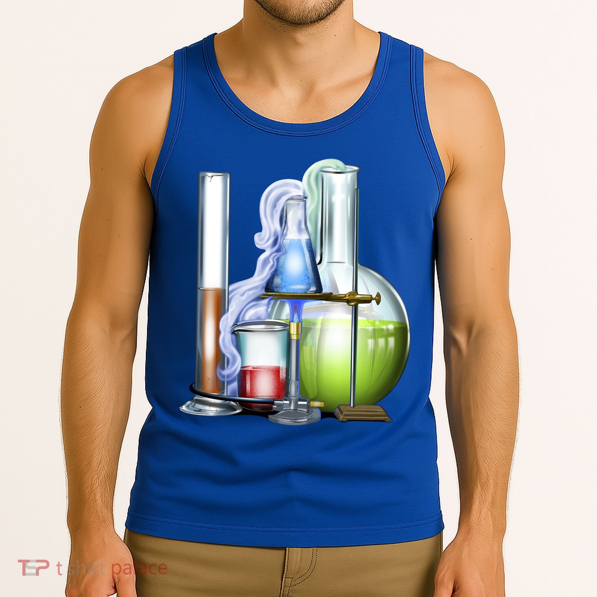 School Science Beakers Tank Top