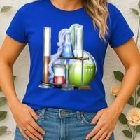 School Science Beakers Women's T-Shirt thumb 2
