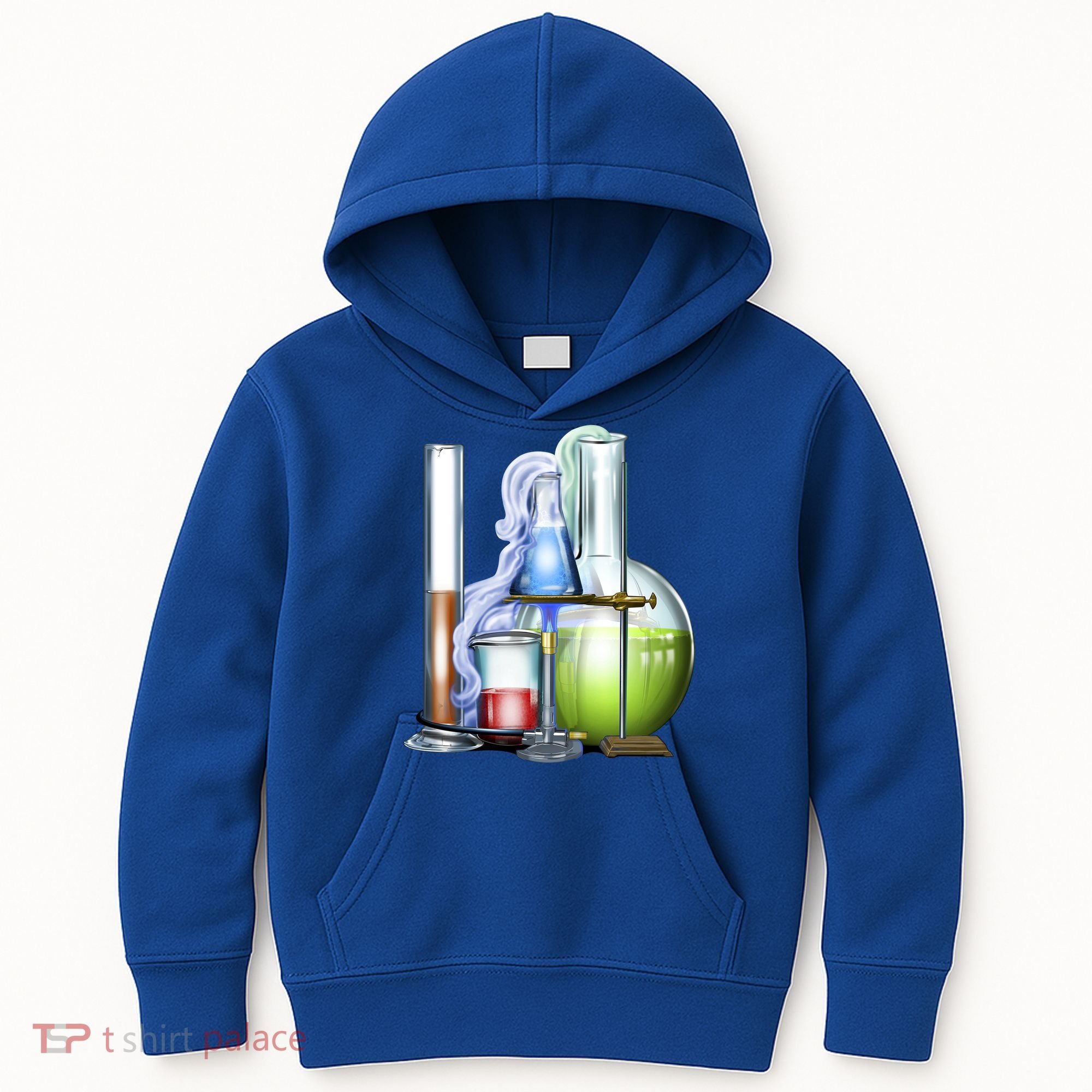 School Science Beakers Kids Hoodie