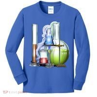 School Science Beakers Kids Long Sleeve Shirt thumb 0