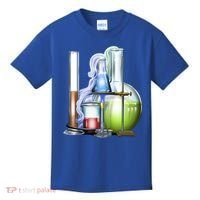 School Science Beakers Kids T-Shirt thumb 0