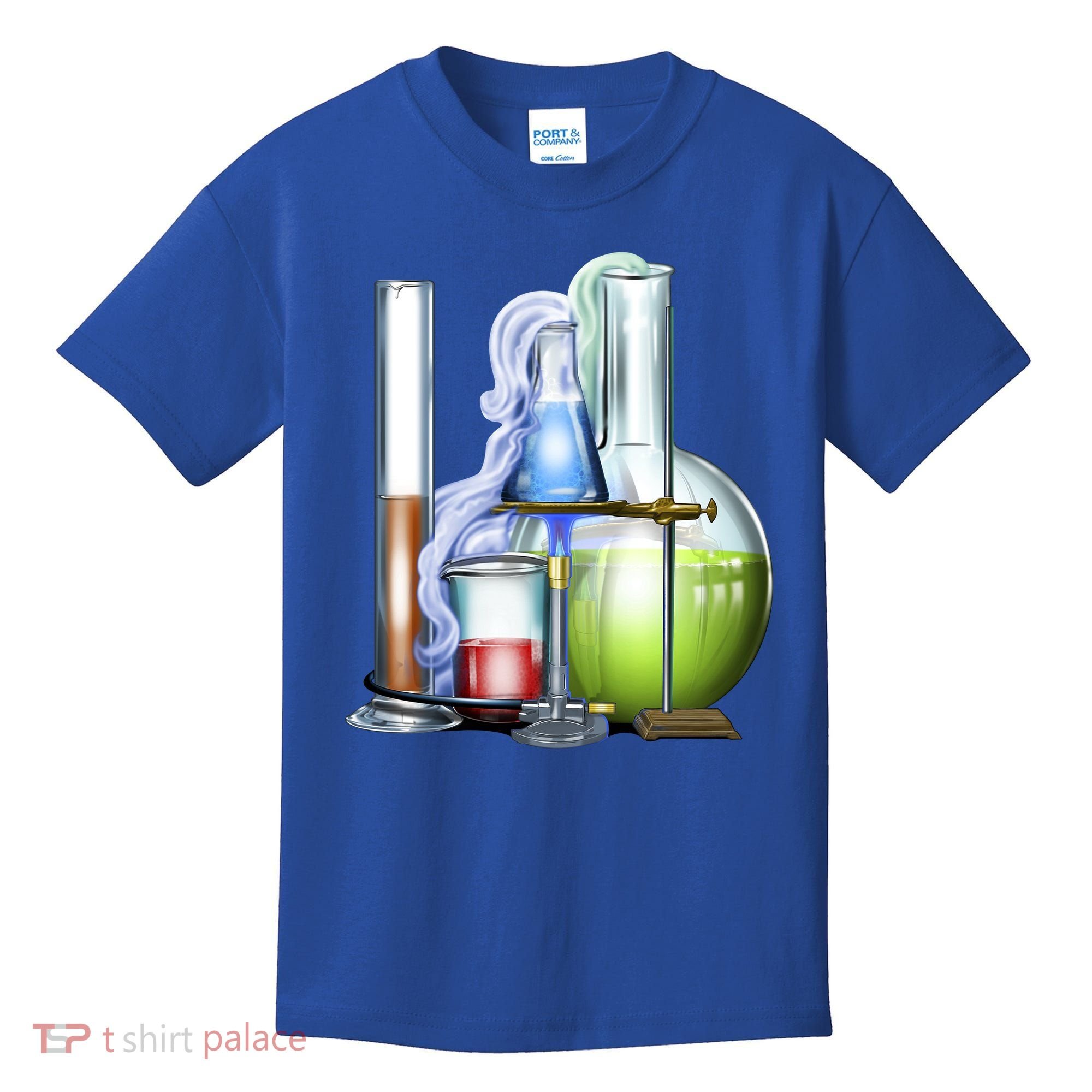 School Science Beakers Kids T-Shirt