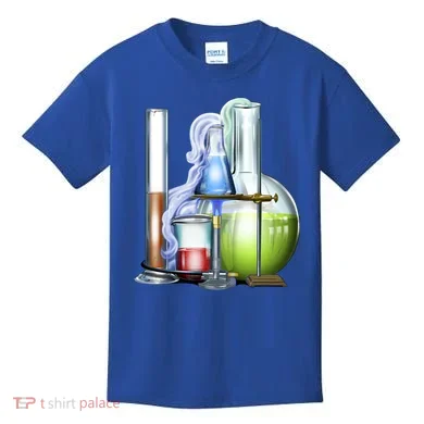 School Science Beakers Kids T-Shirt