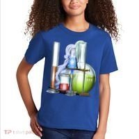 School Science Beakers Kids T-Shirt thumb 2