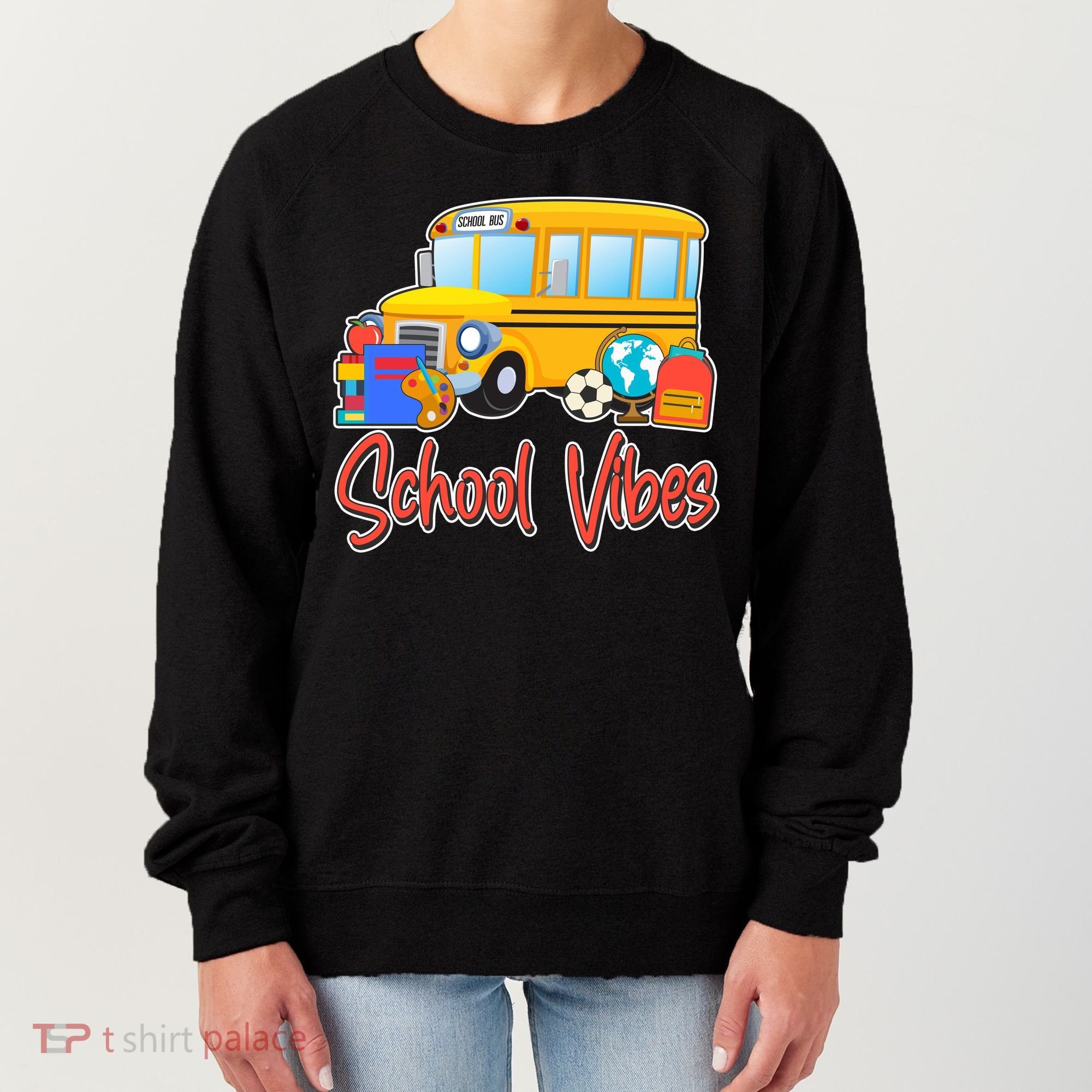 School Vibes Back to School Women's Sweatshirt
