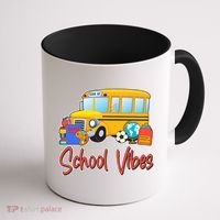 School Vibes Back to School Coffee Mug thumb 1