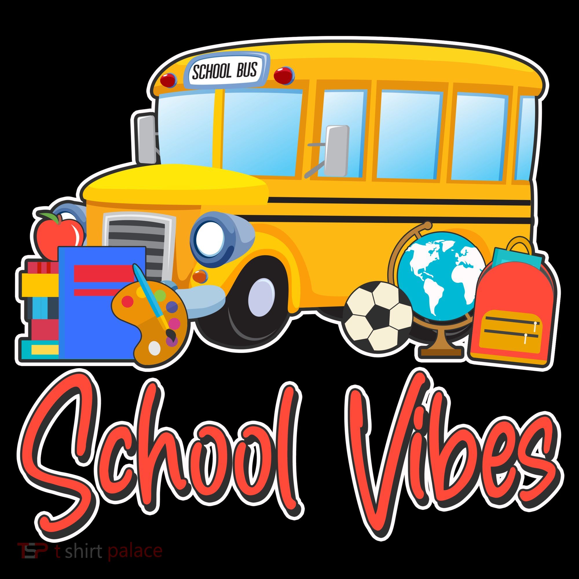 School Vibes Back to School Pajama Set