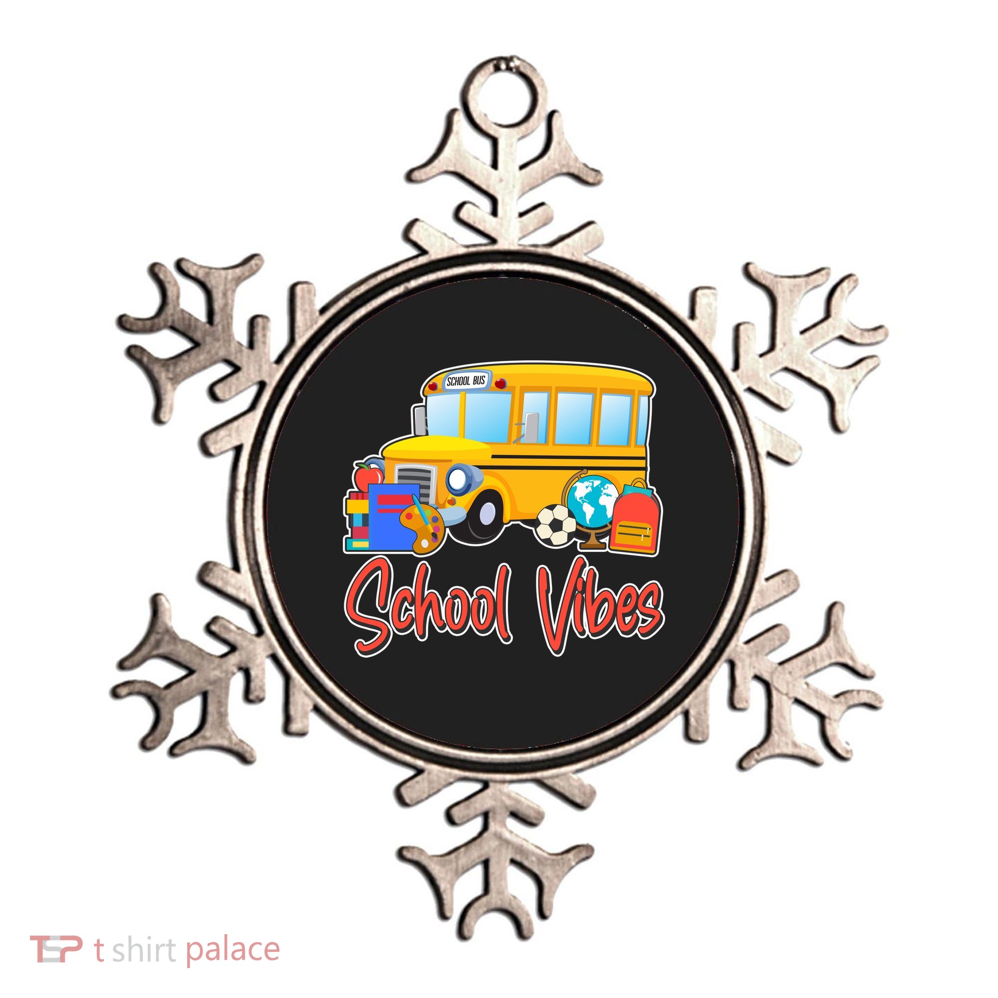 School Vibes Back to School Ornament