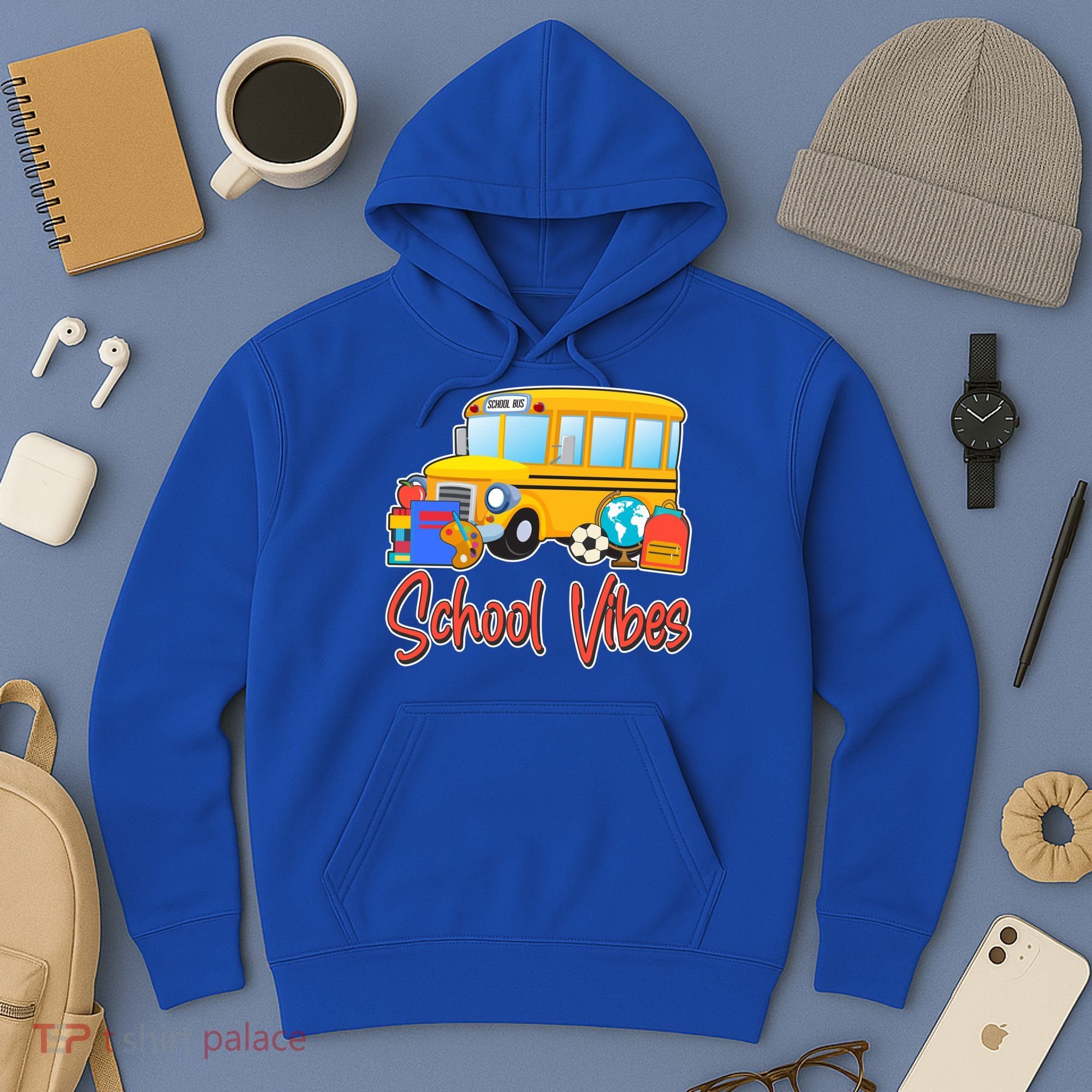 School Vibes Back to School Hoodie