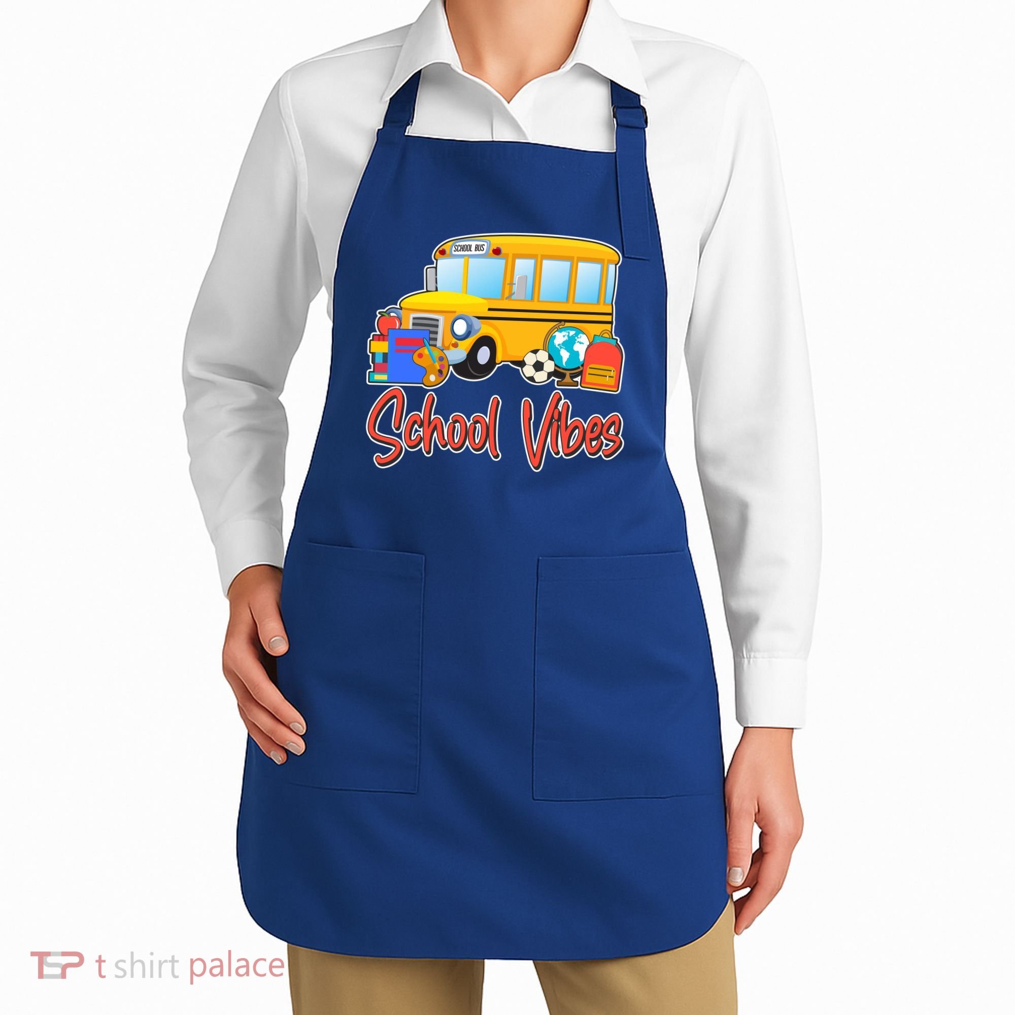 School Vibes Back to School Apron