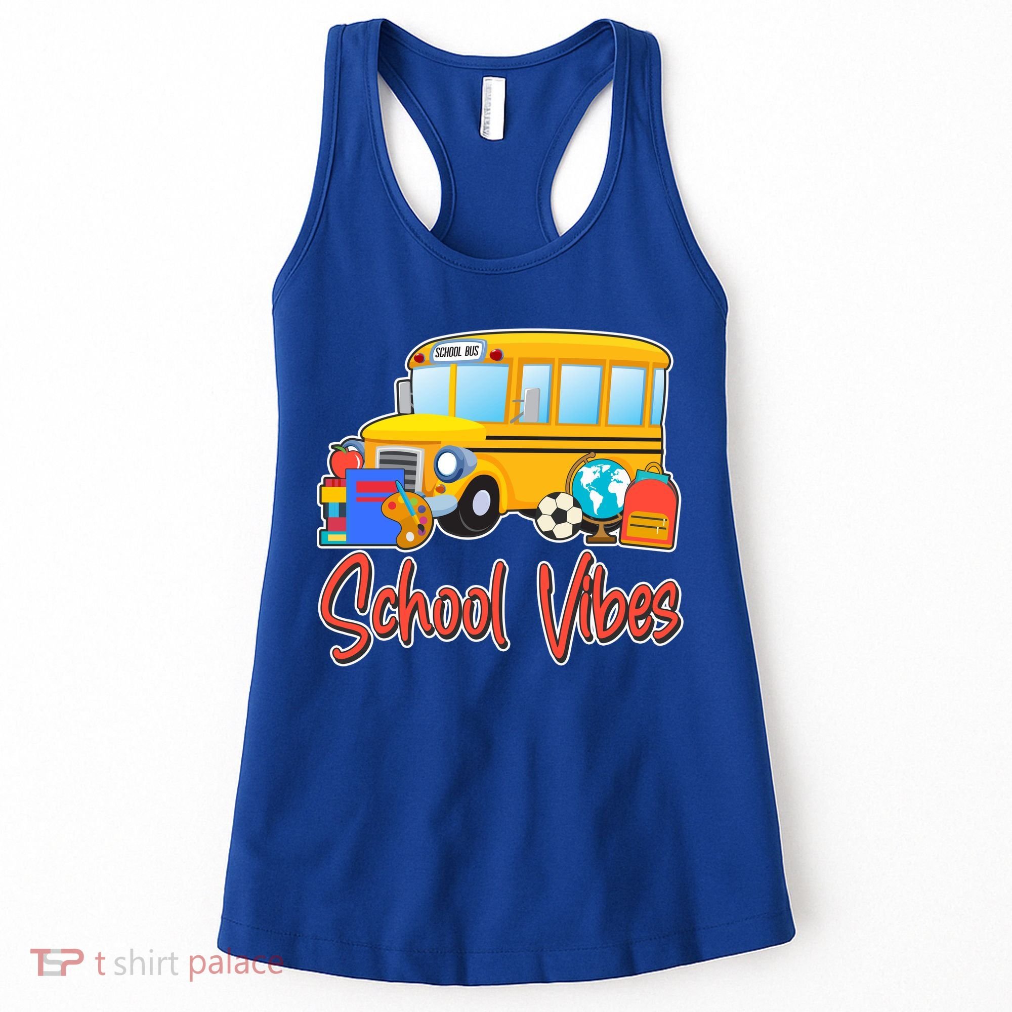 School Vibes Back to School Women's Tank Top