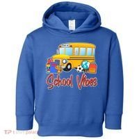 School Vibes Back to School Toddler Hoodie thumb 0