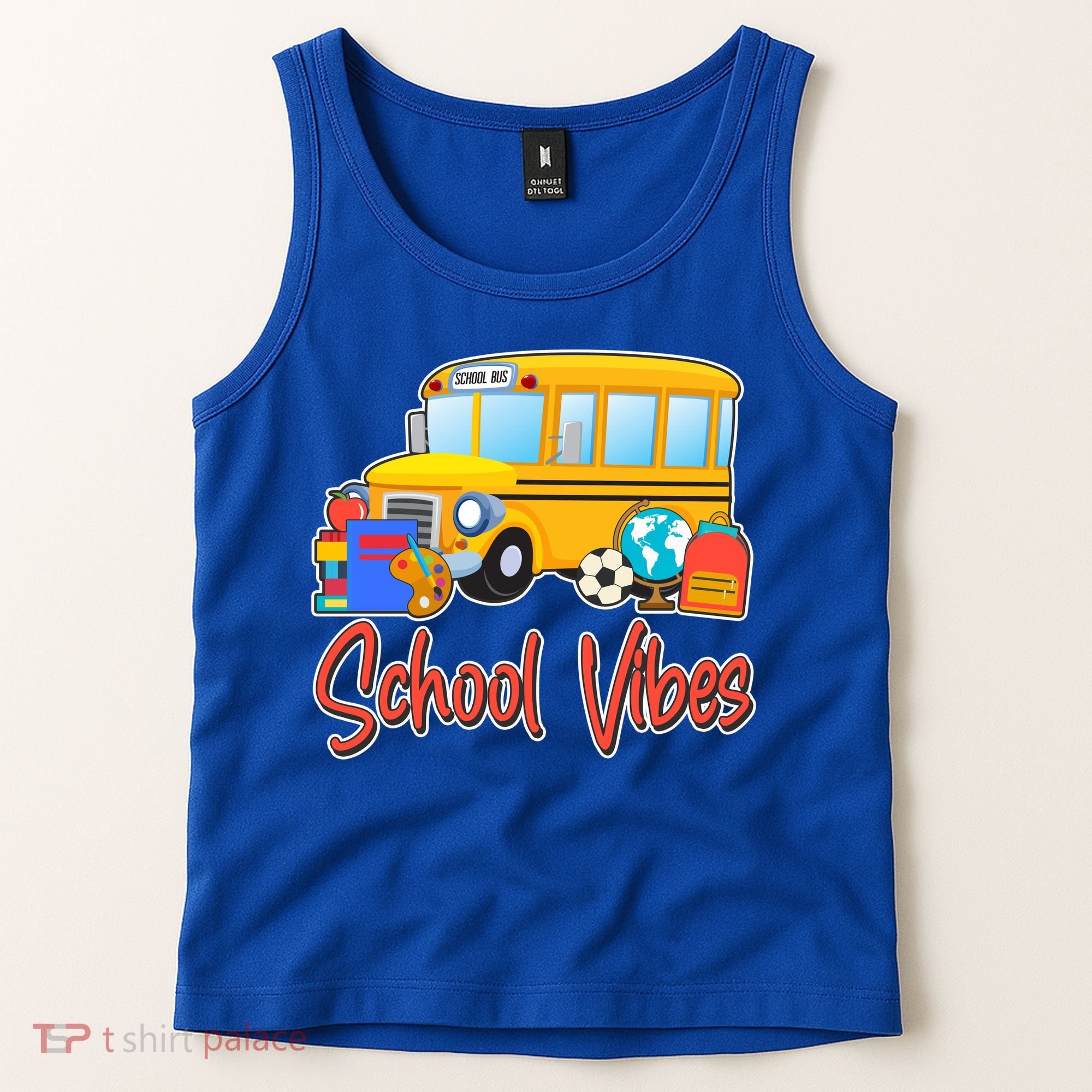 School Vibes Back to School Tank Top