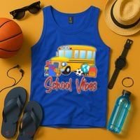 School Vibes Back to School Tank Top thumb 4