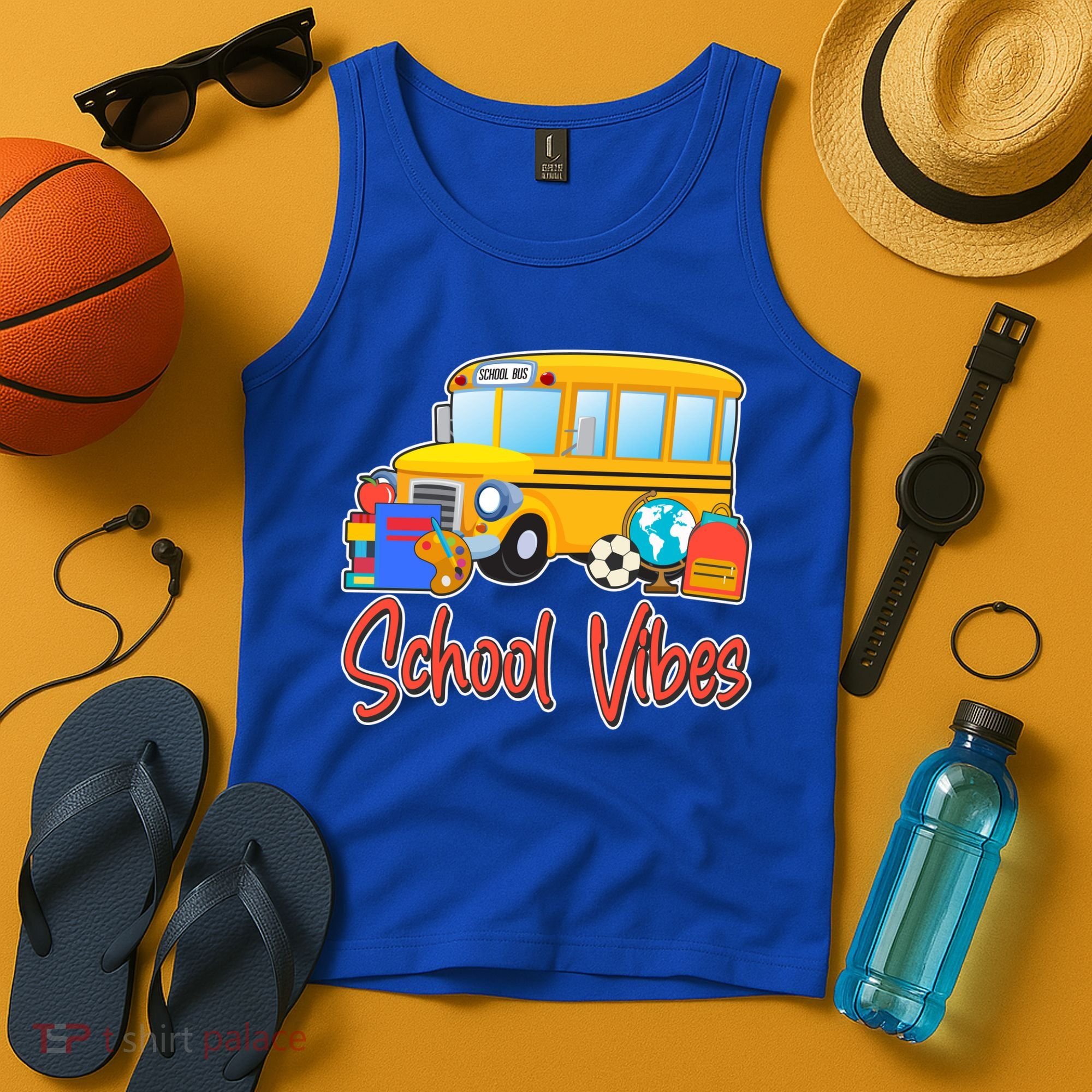 School Vibes Back to School Tank Top
