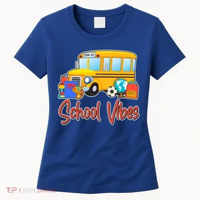 School Vibes Back to School Women's T-Shirt